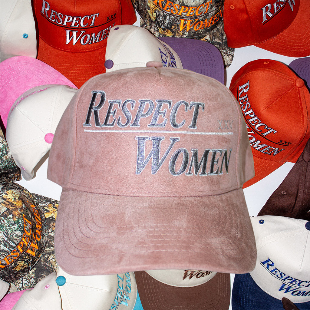 All Pink Suede Snapback - The RW Brand