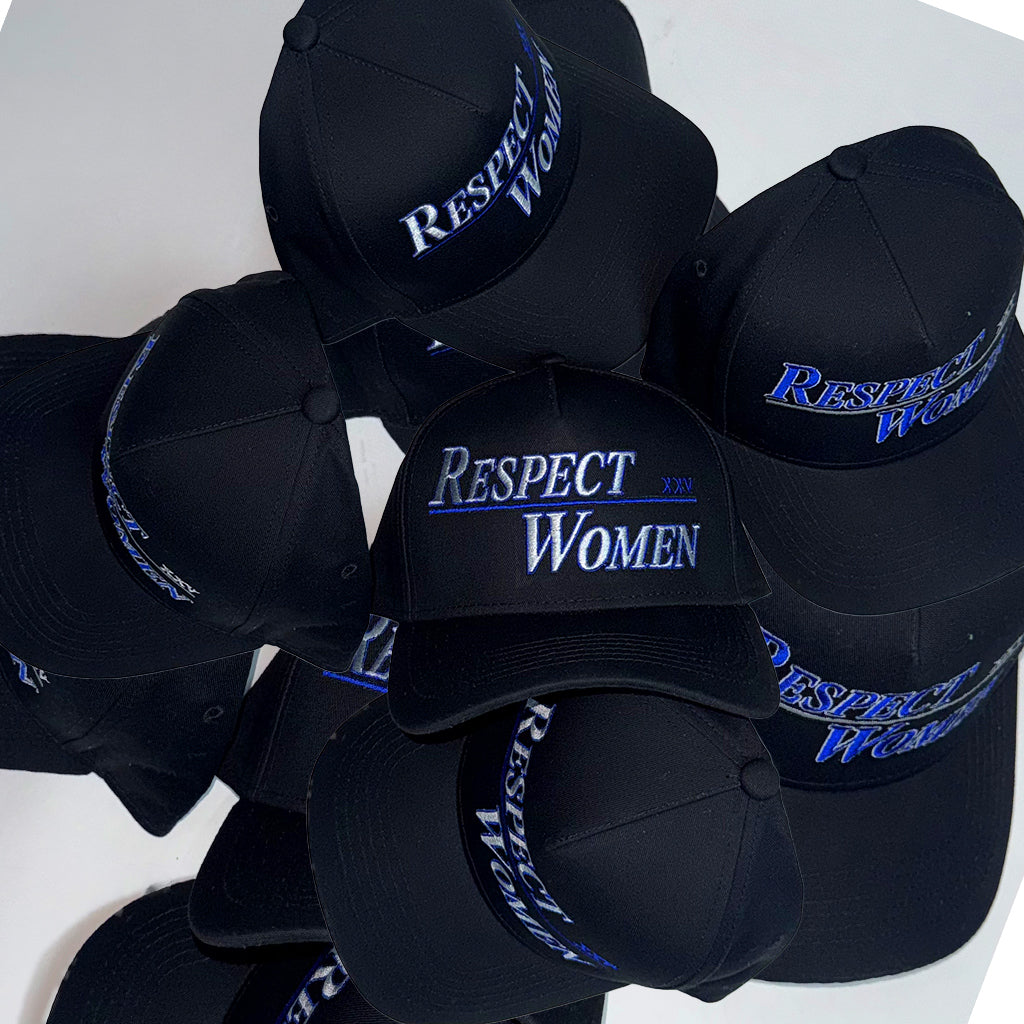 The Blues Hat! Blue Outline and White Fill - The RW Brand