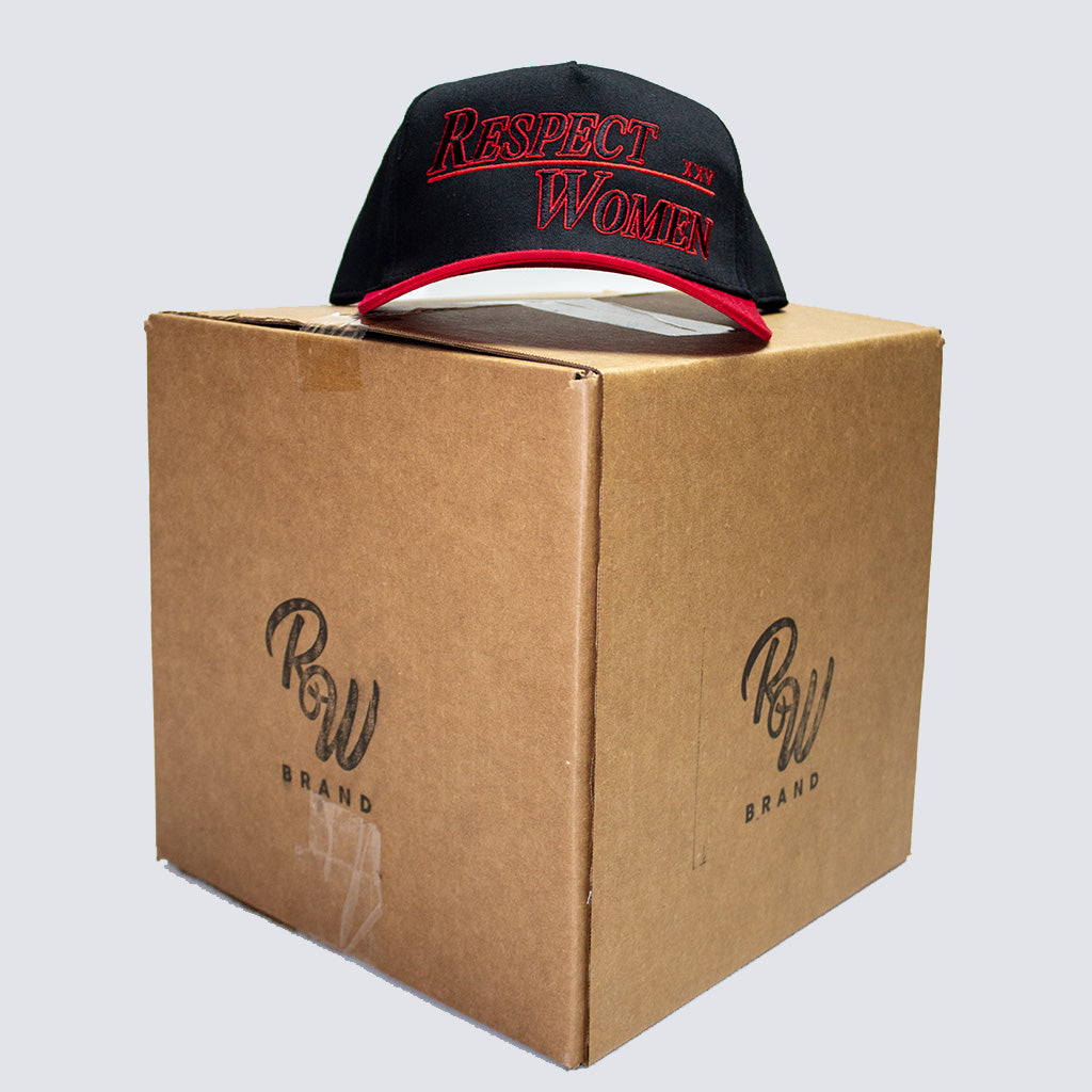 BRED (Black & Red) Remix Snapback - The RW Brand