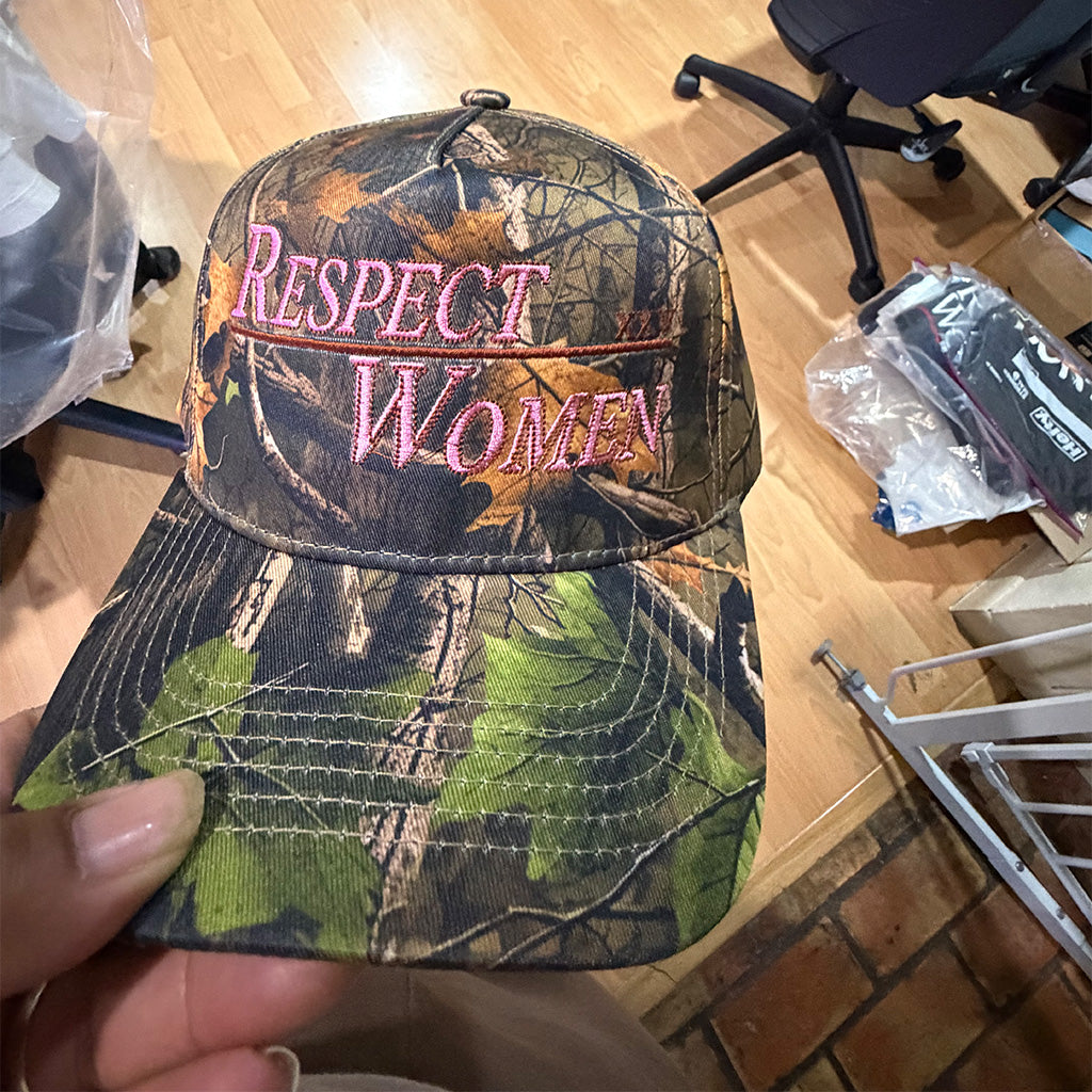 Realtree Camo and Pink Snapback Hat - The RW Brand