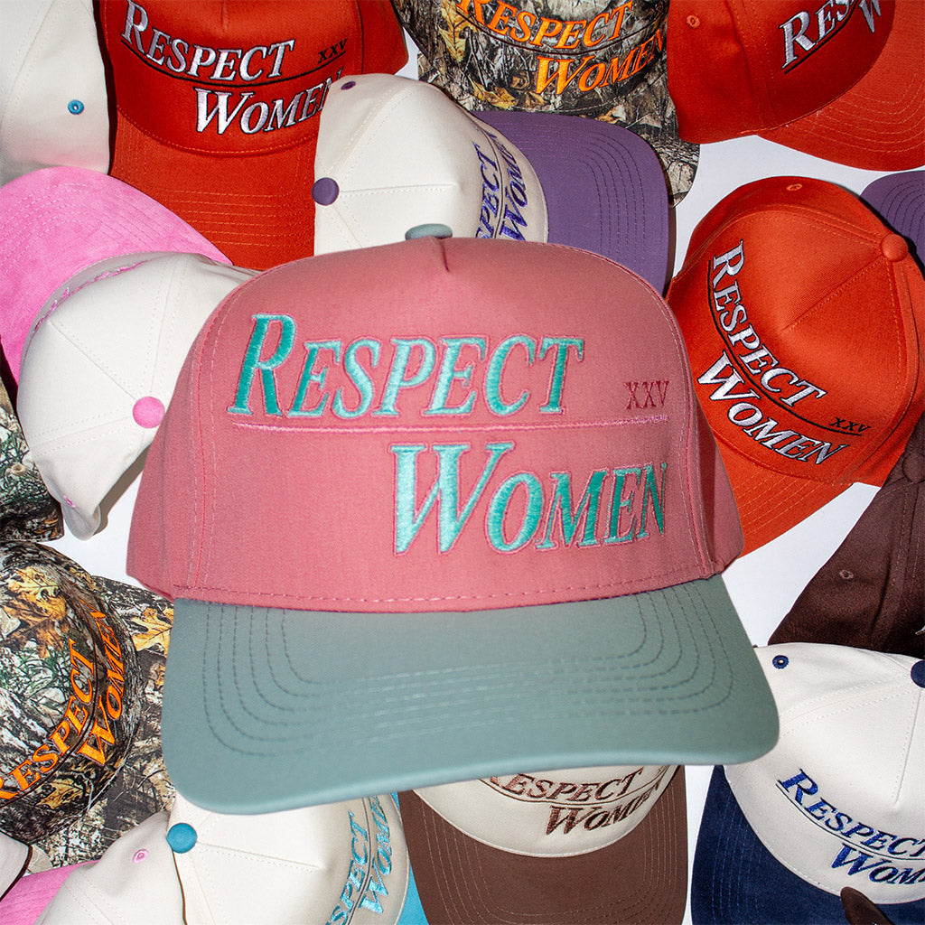 "Cotton Candy" Pink and Aqua Snapback - The RW Brand