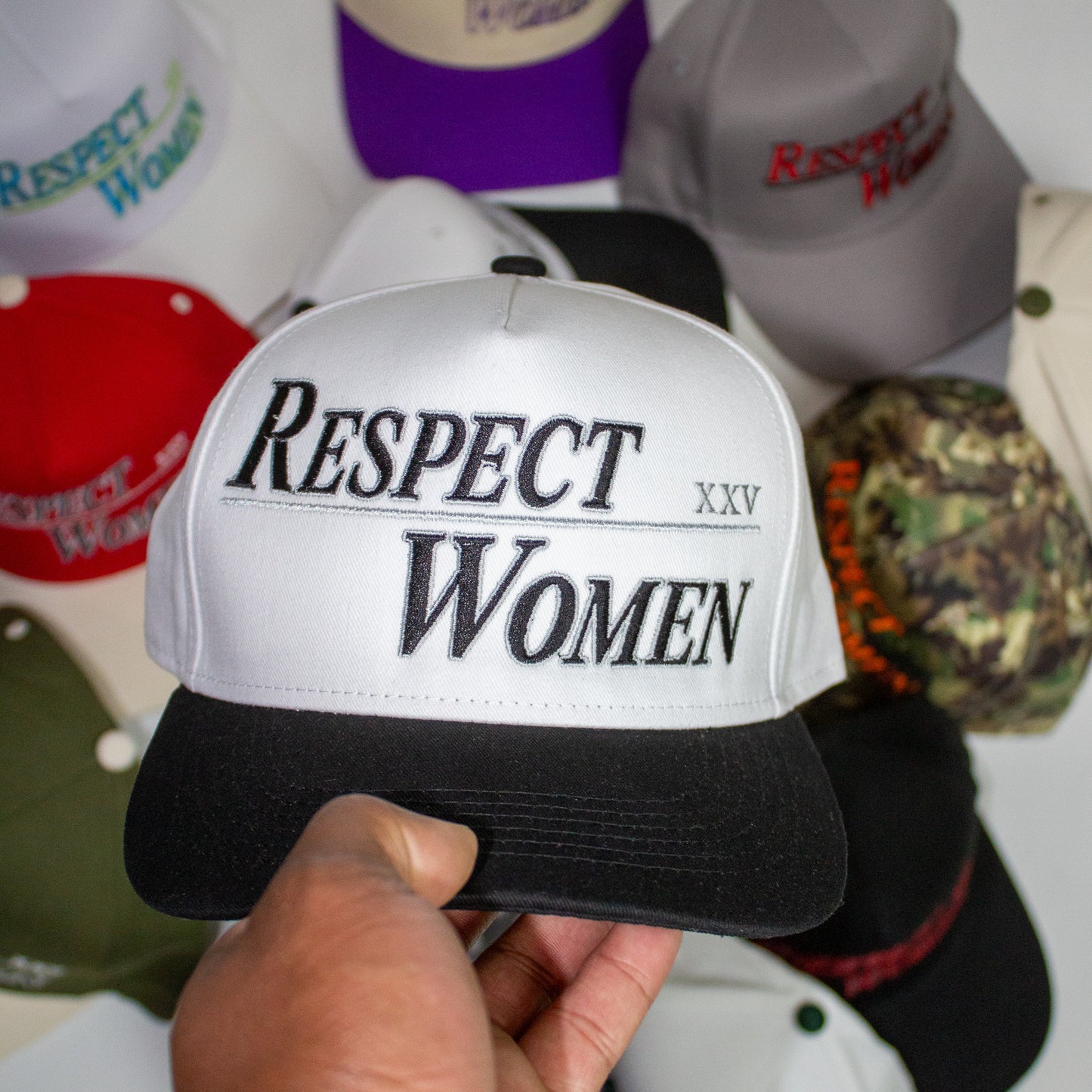 Panda (Black & White) Snapback - The RW Brand