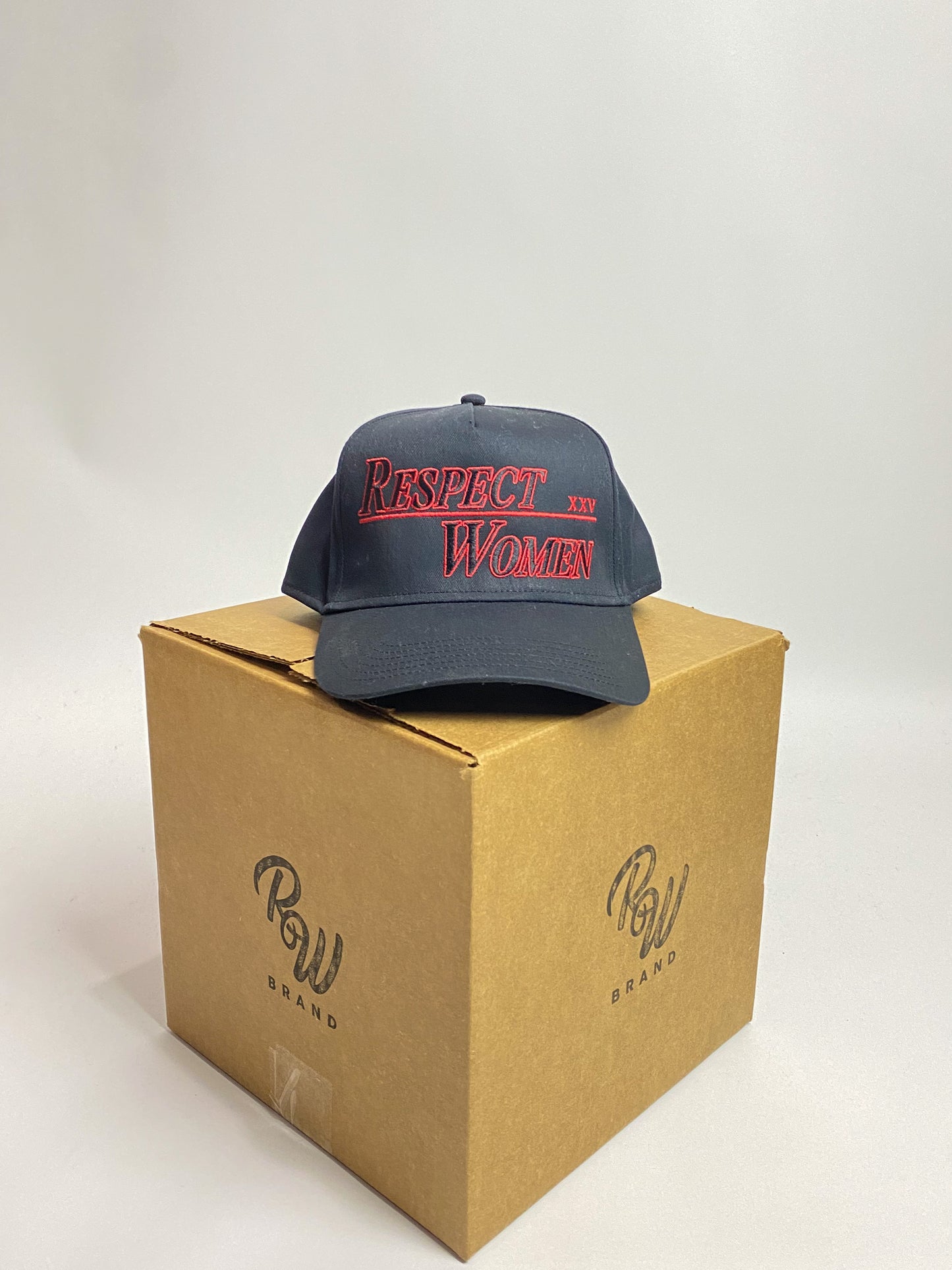 Red & Black Snapback - The RW Brand
