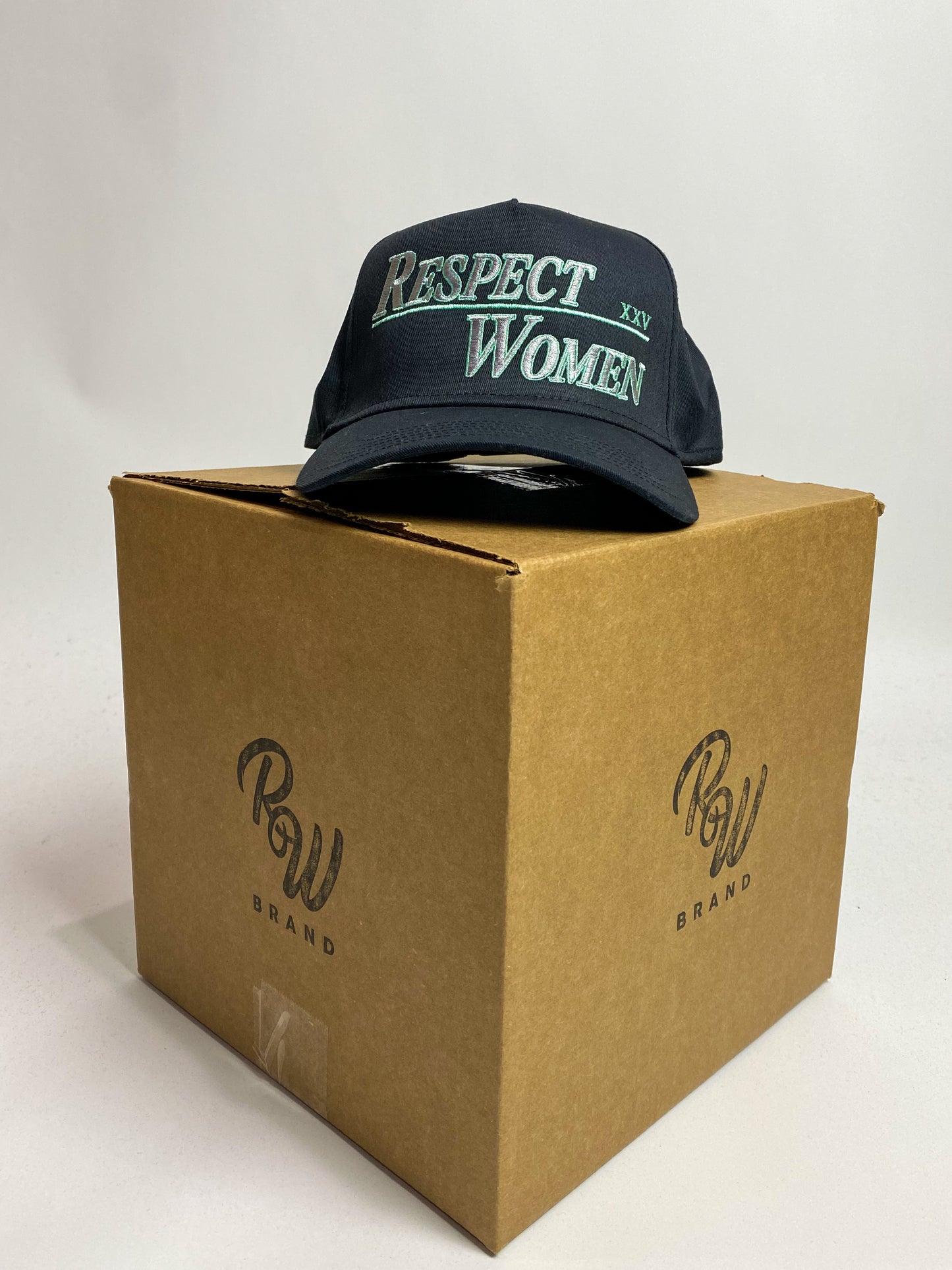Teal & Black Snapback - The RW Brand