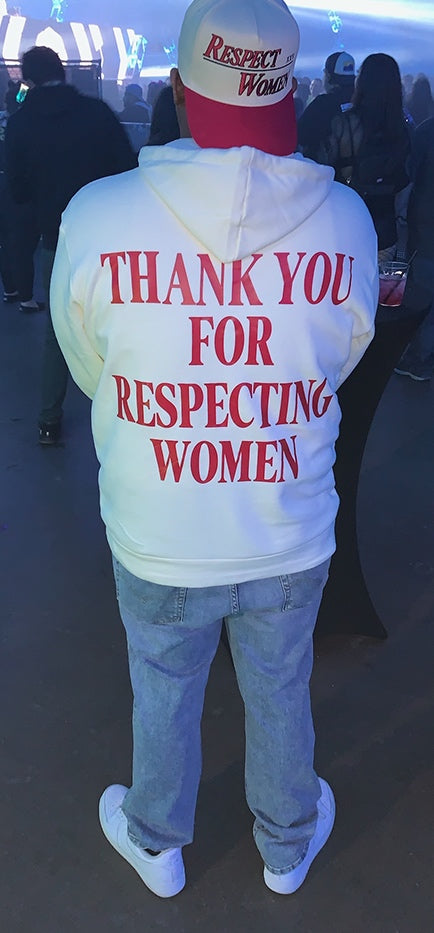 Cream & Red Hoodie - The RW Brand