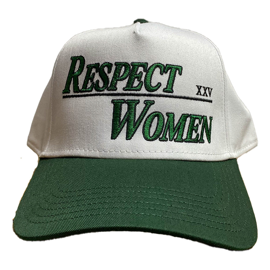 Green & White Snapback - The RW Brand