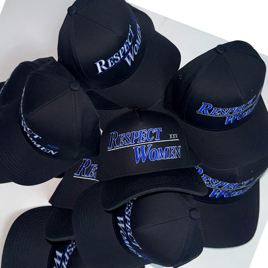 The Blues Hat! White Outline and Blue Fill