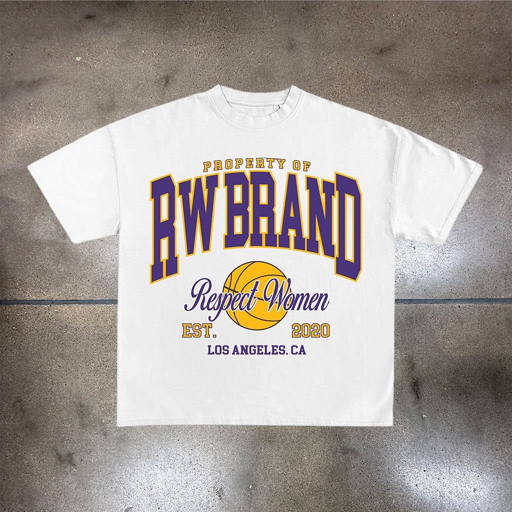Respect Women "Lakers" T-shirt - The RW Brand