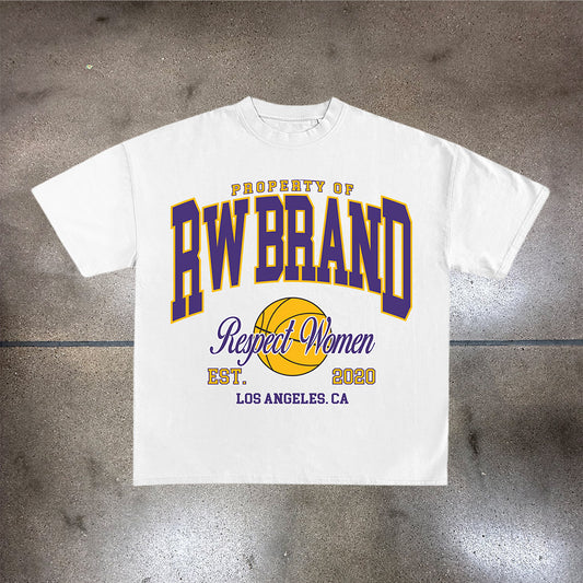 Respect Women "Lakers" T-shirt - The RW Brand