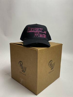 Pink & Black Snapback - The RW Brand