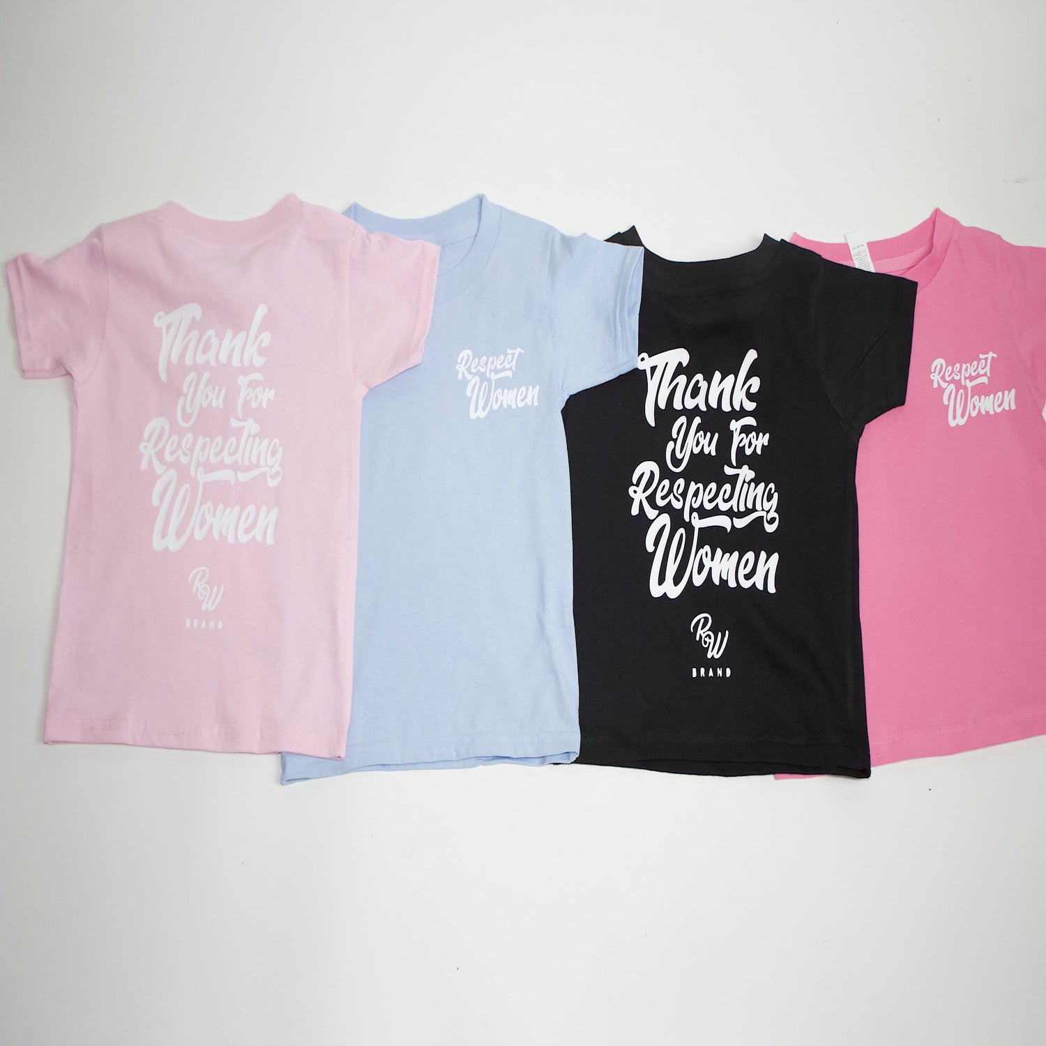 Respect Women Kids Tee's - The RW Brand